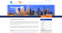 Desktop Screenshot of jac-recruitment.sg